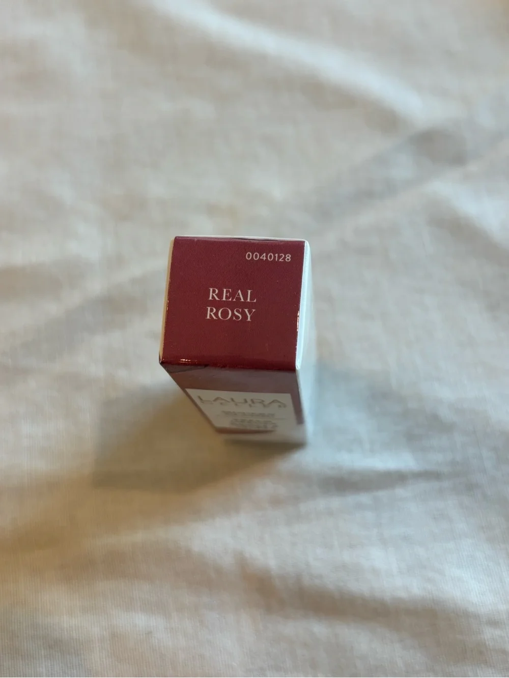 Laura Geller Modern Classic Cream Lipstick Real Rosy NIB Rose-Mauve Lipstick